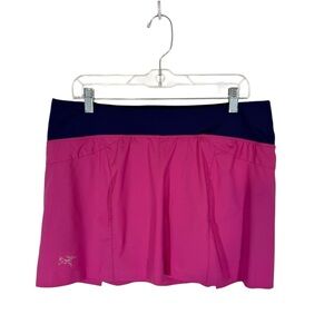 Arc'teryx Women's Lyra Skort Womans Size Large in Houli Pink Purple Pickleball